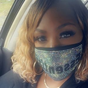 Accessories - Bling face mask with filter Accessories - Bling face mask with filter